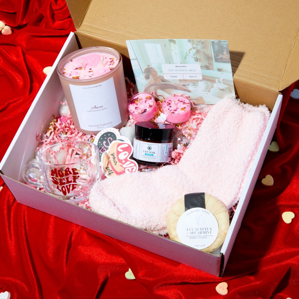 "I Am Love" V-Day Box | Ultimate Self-Care & Indulgence Kit